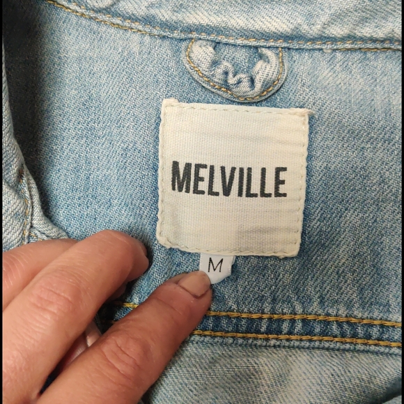 Denim Brandy Melville vest - Picture 2 of 5